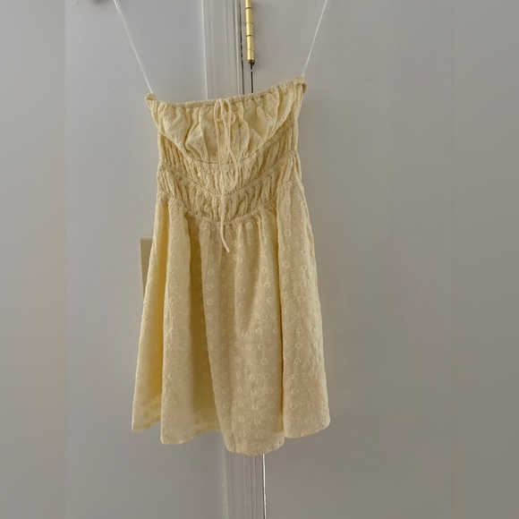 Princess Polly Narlia mini dress Lemon - Picture 6 of 15